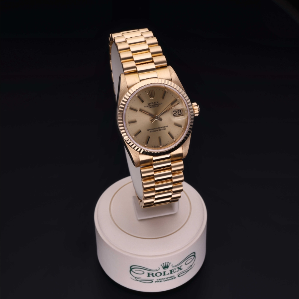 Rolex Certified Pre-Owned  31 in Oro 18 CT.G, 68278 | Verga 1947
