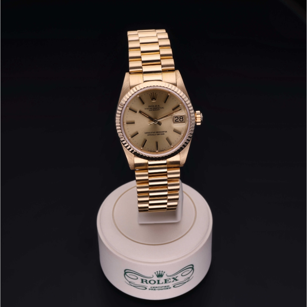 Rolex Certified Pre-Owned  31 in Oro 18 CT.G, 68278 | Verga 1947