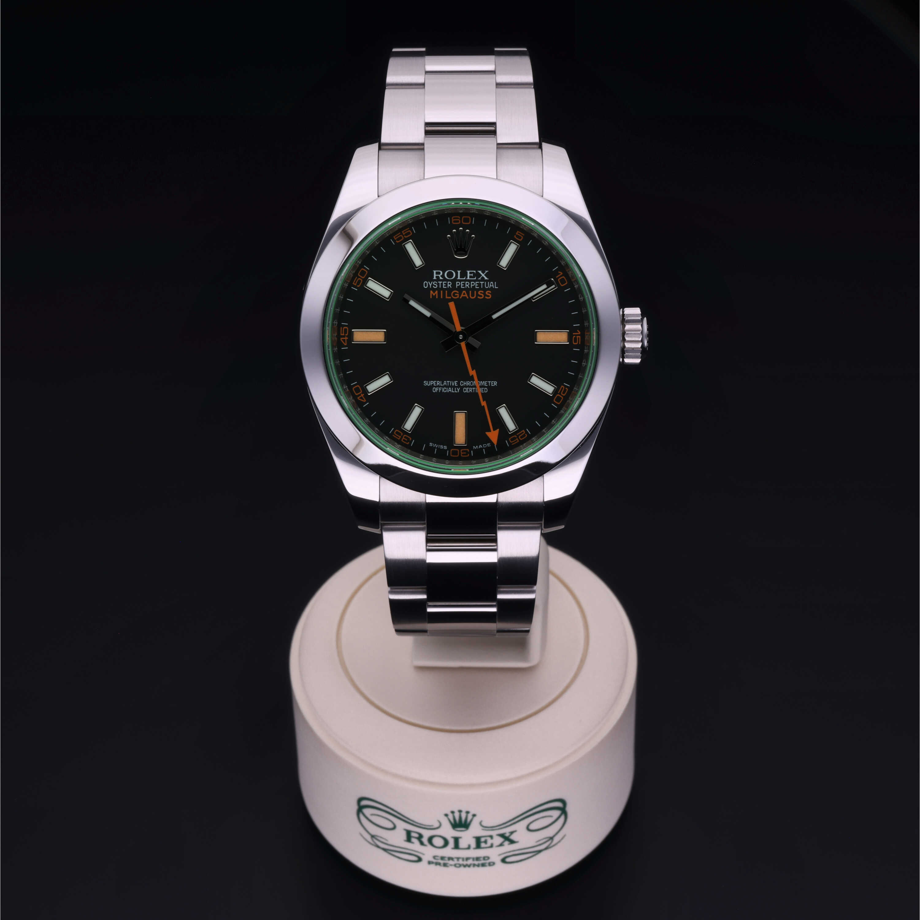 Rolex Certified Pre-Owned  40 in Steel, 116400GV | Verga 1947