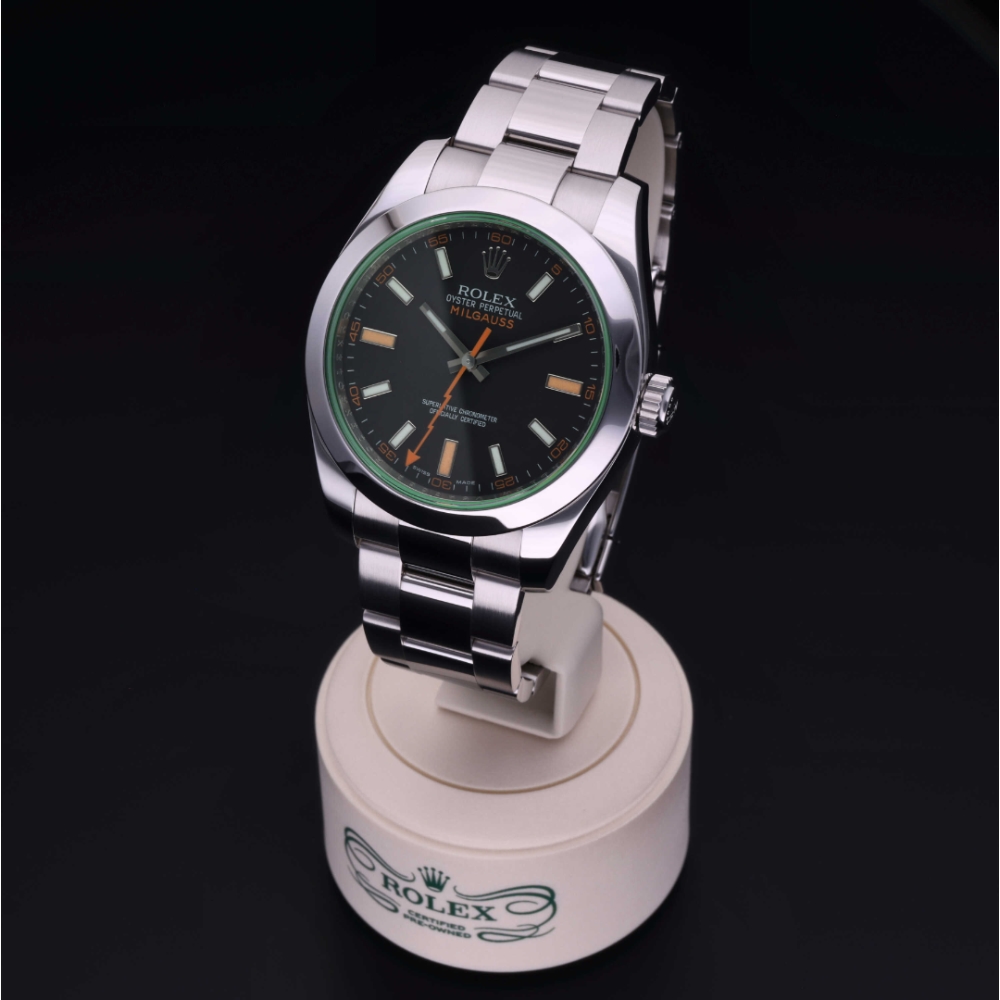 Rolex Certified Pre-Owned  40 in Steel, 116400GV | Verga 1947