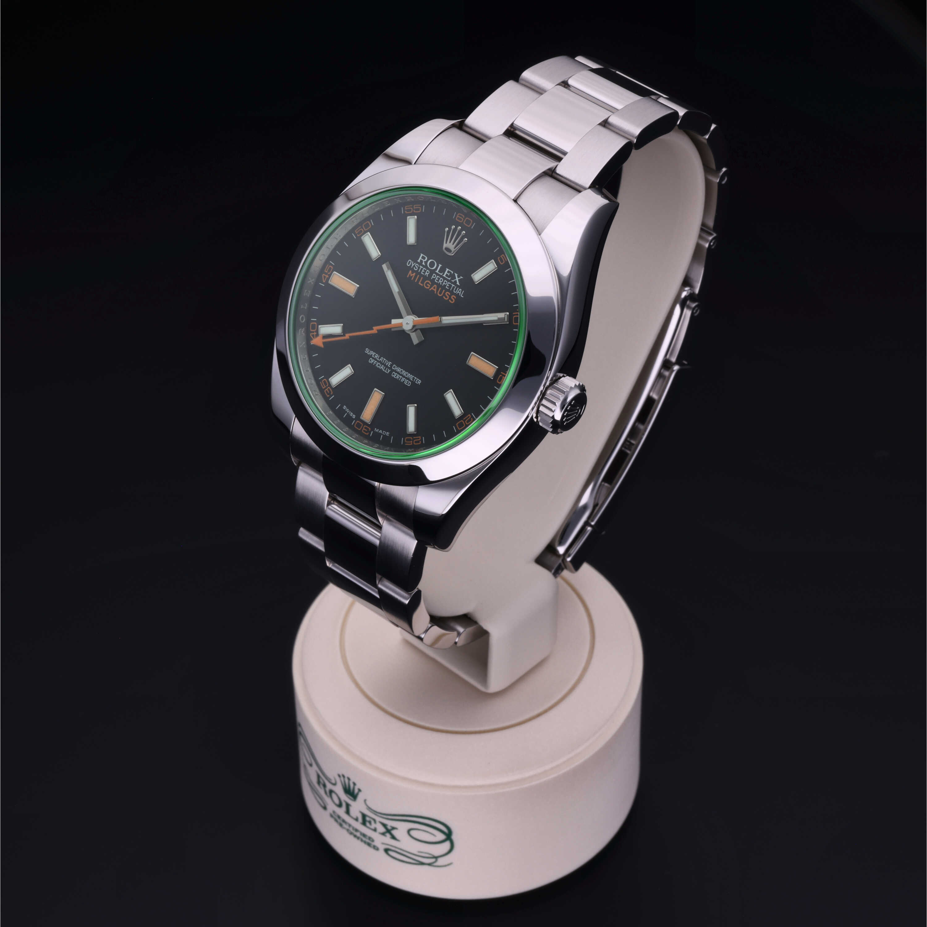 Rolex Certified Pre-Owned  40 in Steel, 116400GV | Verga 1947