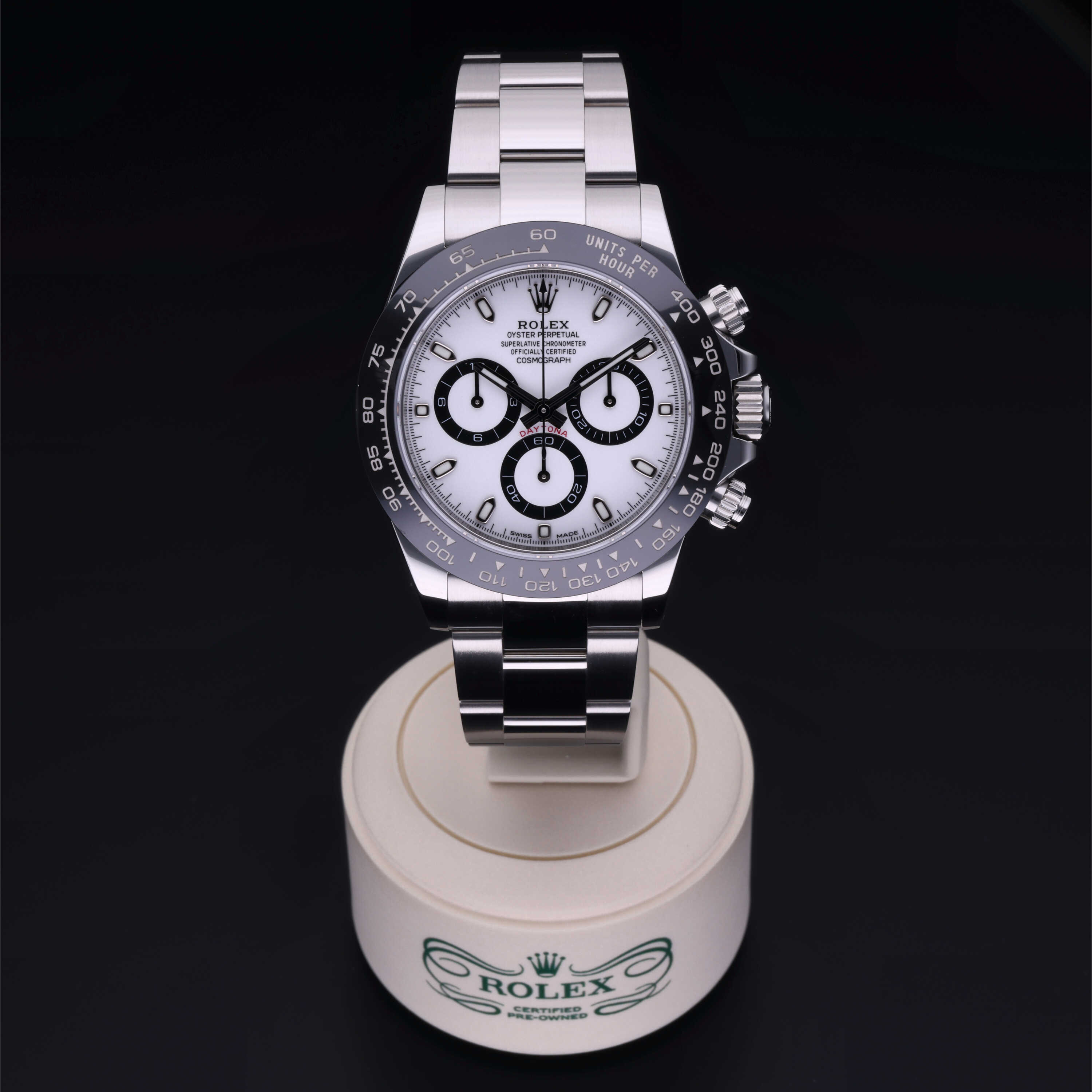 Rolex Certified Pre-Owned  40 in Steel, 116500LN | Verga 1947