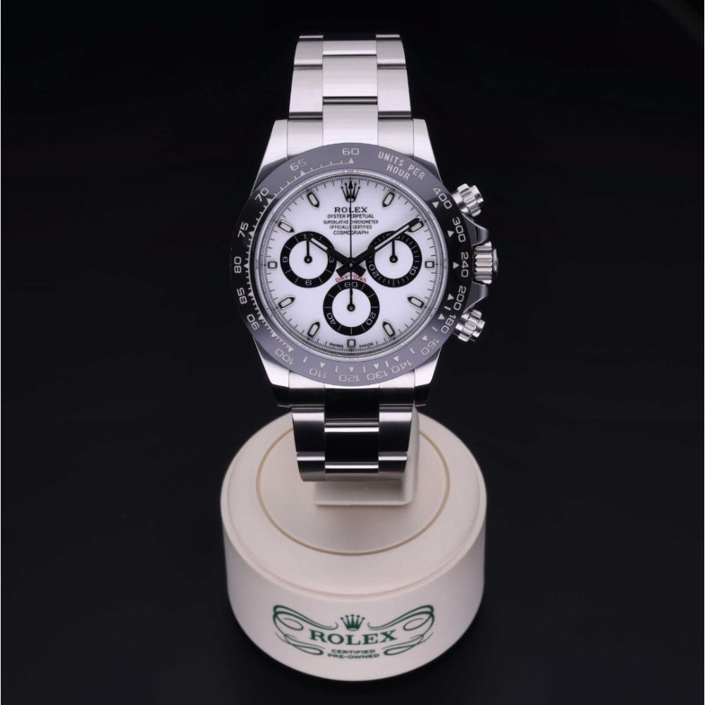 Rolex Certified Pre-Owned  40 in Steel, 116500LN | Verga 1947