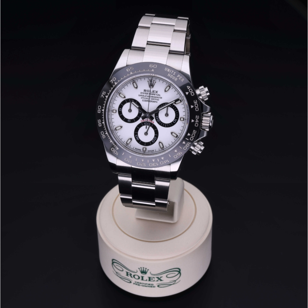 Rolex Certified Pre-Owned  40 in Steel, 116500LN | Verga 1947
