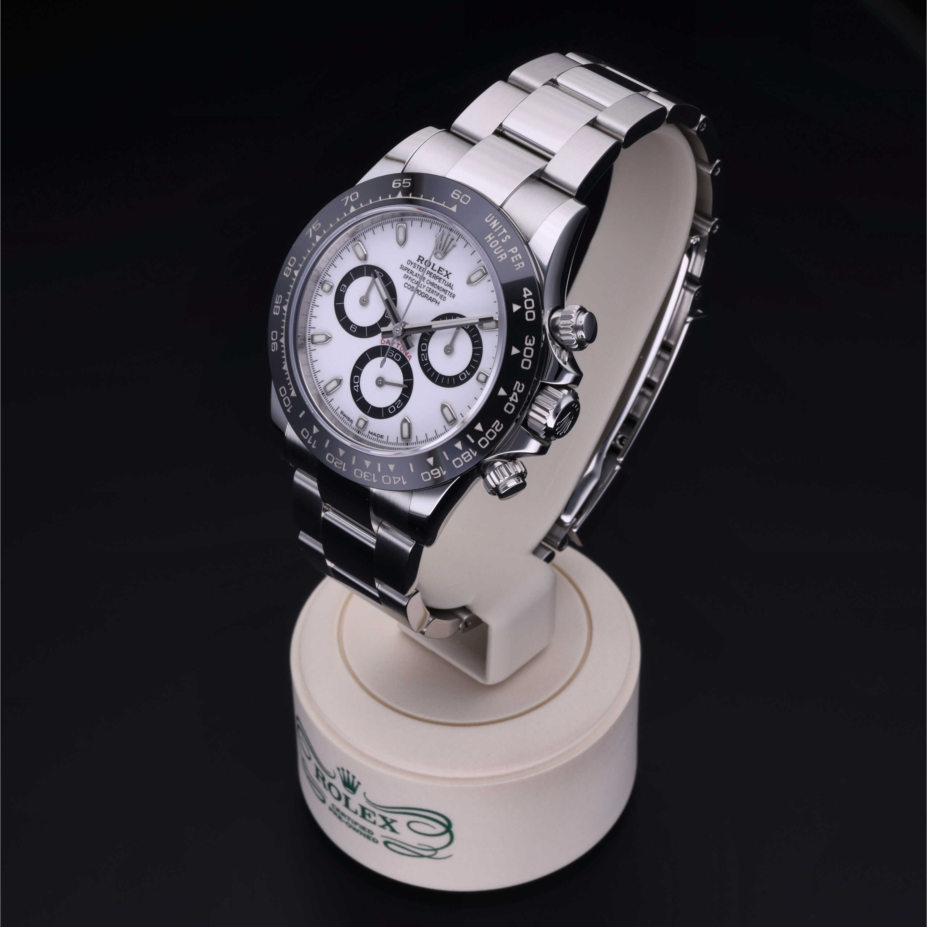 Rolex Certified Pre-Owned  40 in Steel, 116500LN | Verga 1947