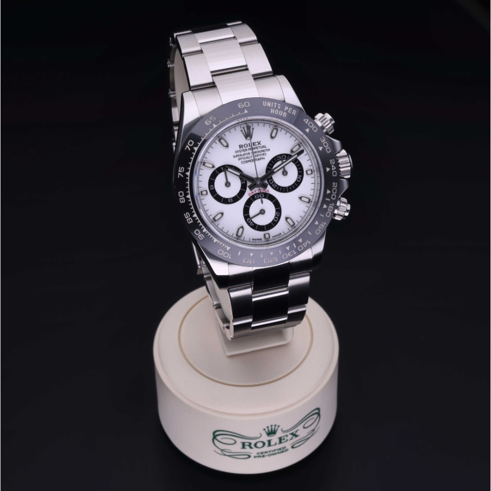 Rolex Certified Pre-Owned  40 in Steel, 116500LN | Verga 1947