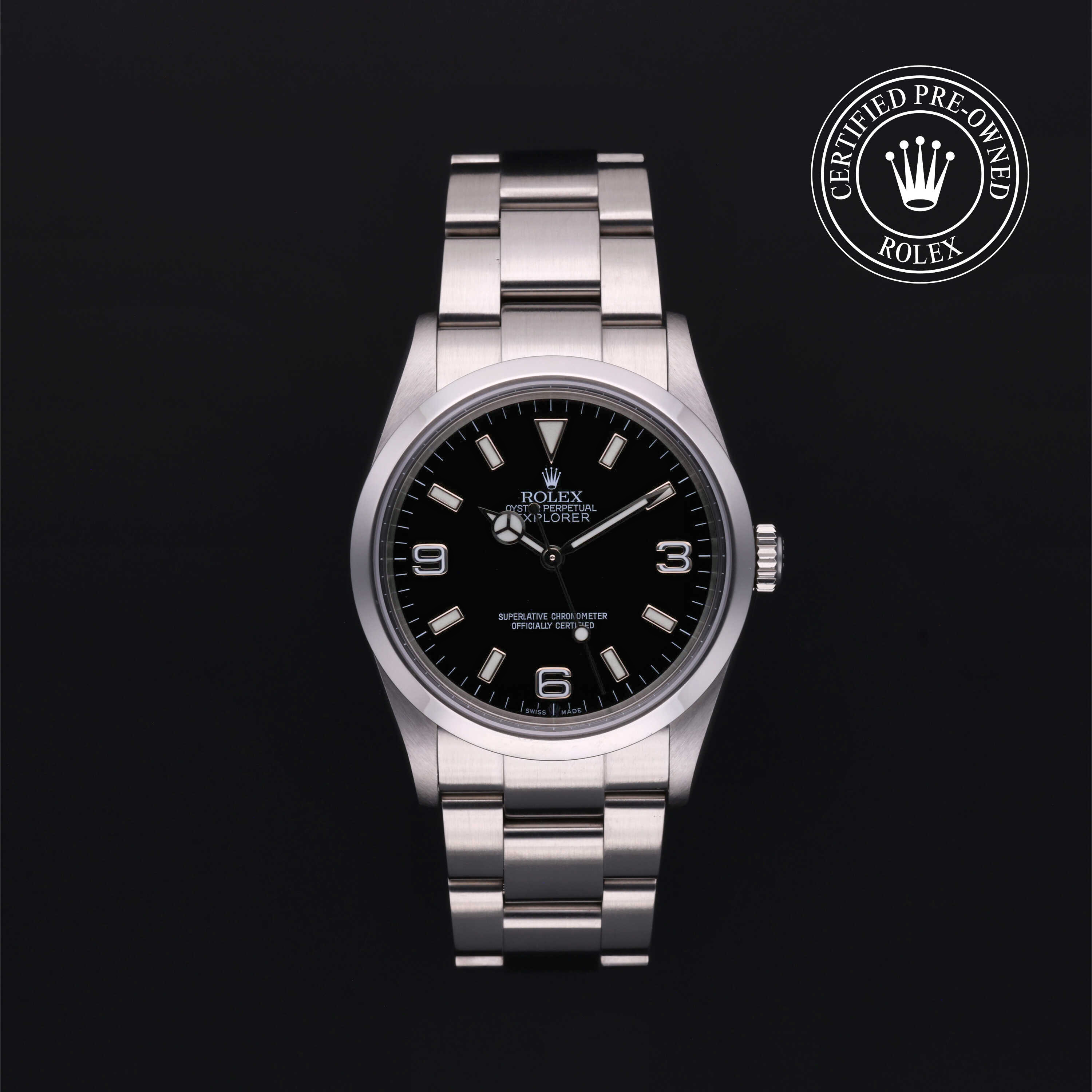 Rolex Certified Pre-Owned Oyster Perpetual 36 in Steel, 114270 | Verga 1947