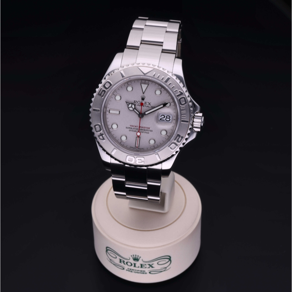 Rolex Certified Pre-Owned Oyster Perpetual 40 in Rolesium Platinum, 16622 | Verga 1947