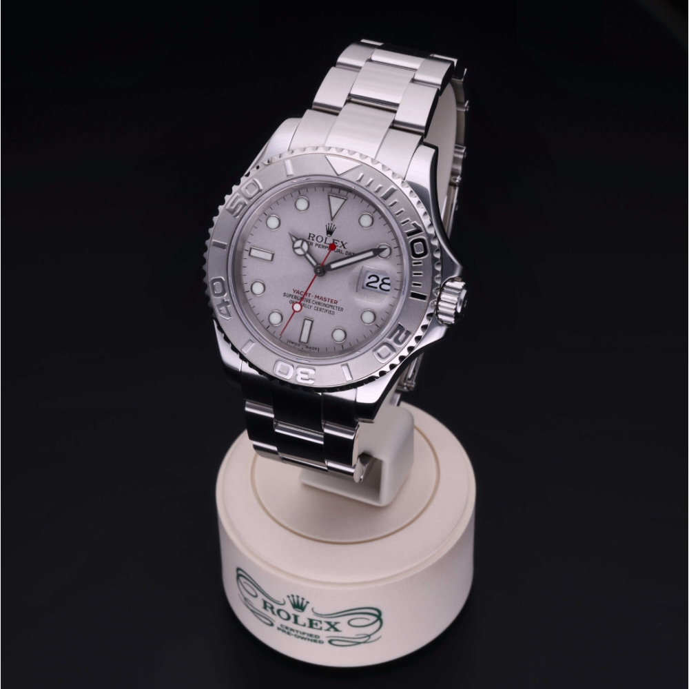 Rolex Certified Pre-Owned Oyster Perpetual 40 in Rolesium Platinum, 16622 | Verga 1947