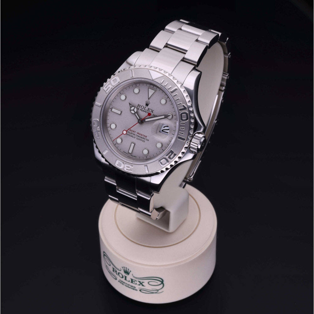 Rolex Certified Pre-Owned Oyster Perpetual 40 in Rolesium Platinum, 16622 | Verga 1947