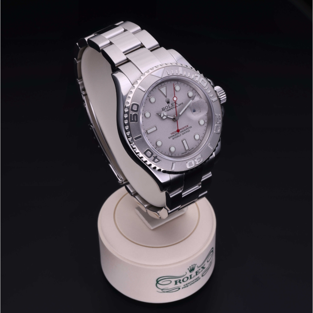 Rolex Certified Pre-Owned Oyster Perpetual 40 in Rolesium Platinum, 16622 | Verga 1947