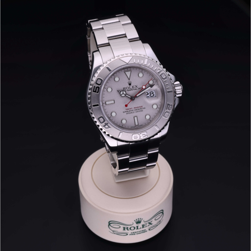 Rolex Certified Pre-Owned Oyster Perpetual 40 in Rolesium Platinum, 16622 | Verga 1947