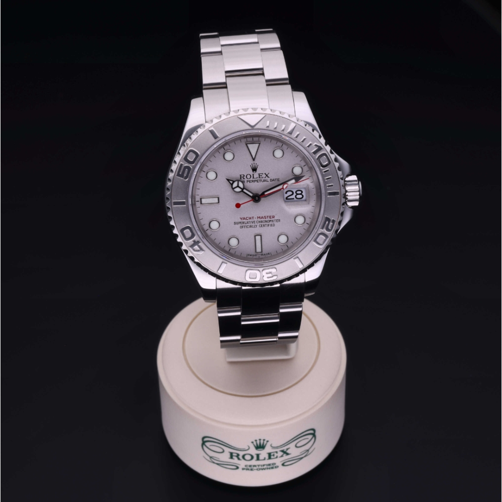 Rolex Certified Pre-Owned Oyster Perpetual 40 in Rolesium Platinum, 16622 | Verga 1947