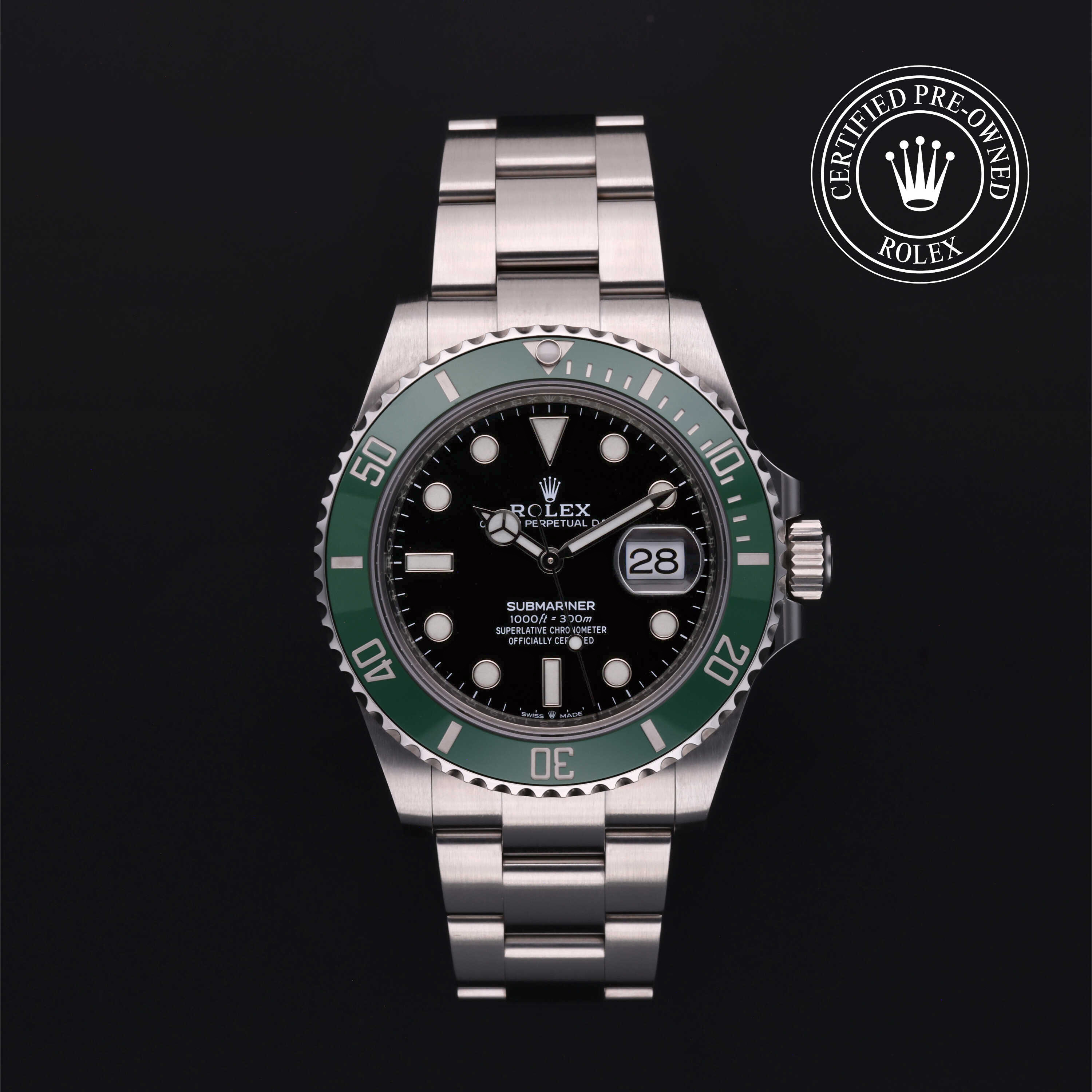Rolex Certified Pre-Owned Oyster Perpetual 41 in Steel, 126610LV | Verga 1947