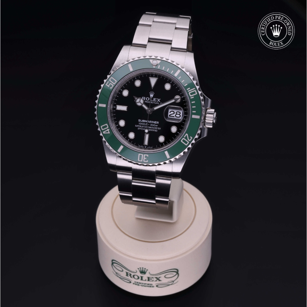 Rolex Certified Pre-Owned Oyster Perpetual 41 in Steel, 126610LV | Verga 1947