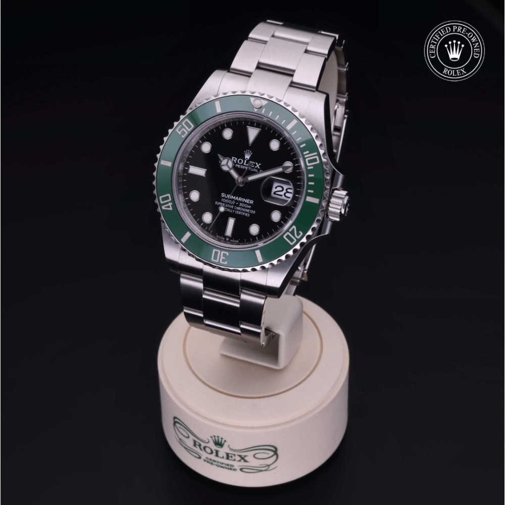 Rolex Certified Pre-Owned Oyster Perpetual 41 in Steel, 126610LV | Verga 1947