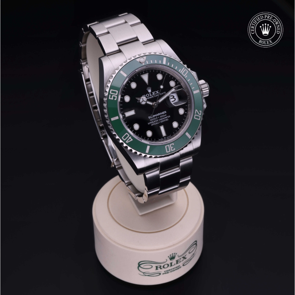 Rolex Certified Pre-Owned Oyster Perpetual 41 in Steel, 126610LV | Verga 1947