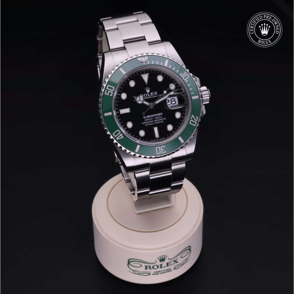 Rolex Certified Pre-Owned Oyster Perpetual 41 in Steel, 126610LV | Verga 1947