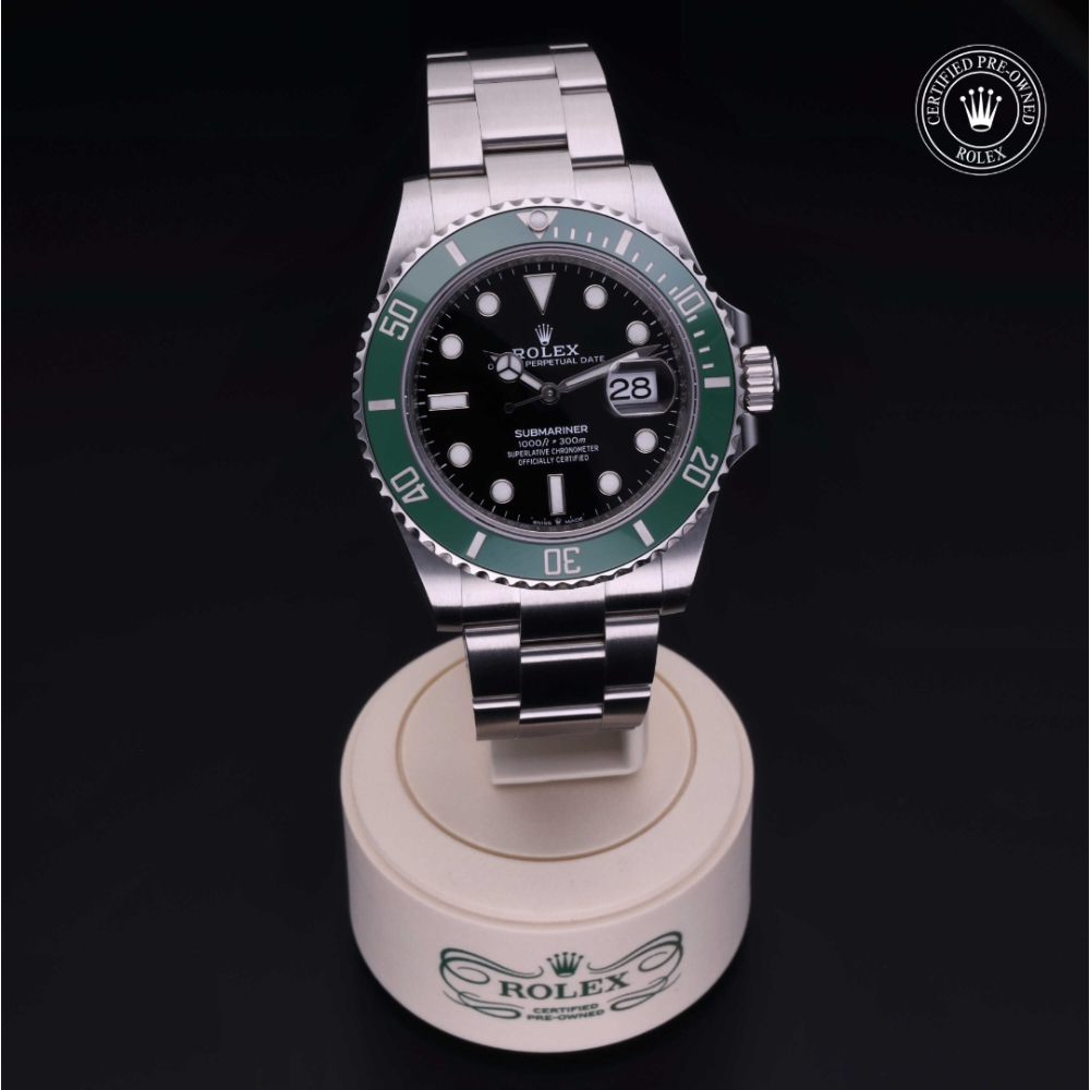 Rolex Certified Pre-Owned Oyster Perpetual 41 in Steel, 126610LV | Verga 1947