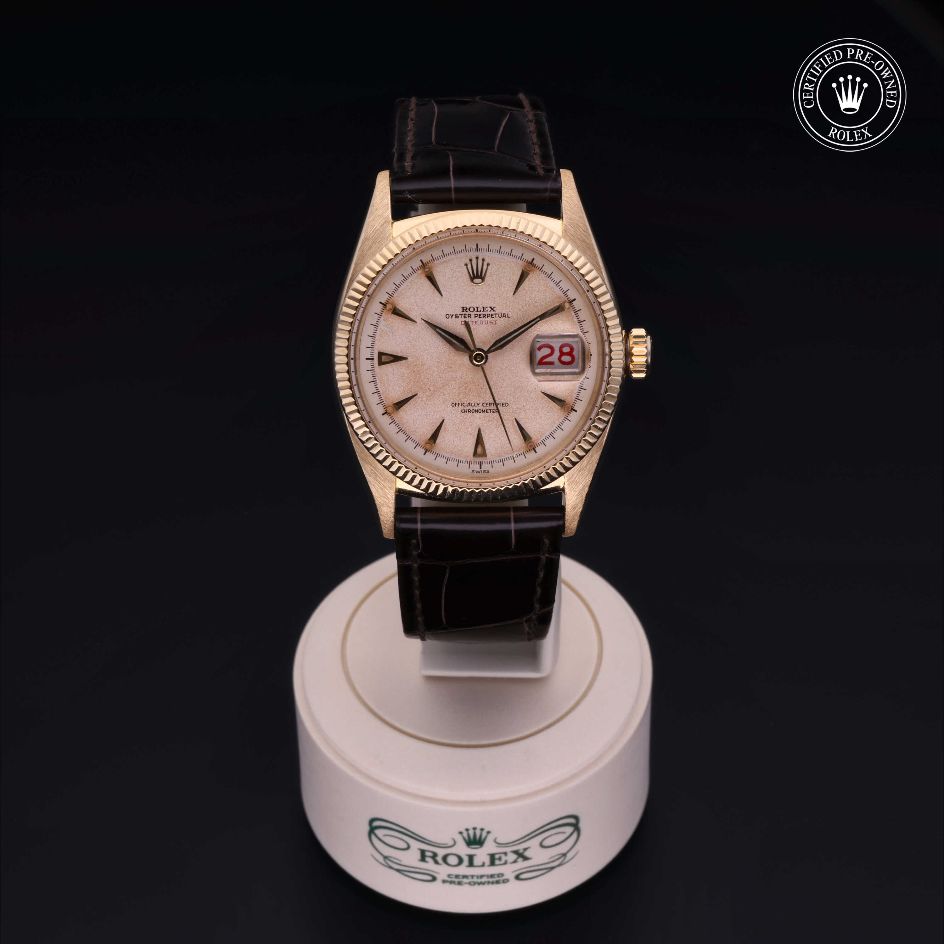 Rolex Certified Pre-Owned  38 in ORO 18CT G, 6305/8 | Verga 1947