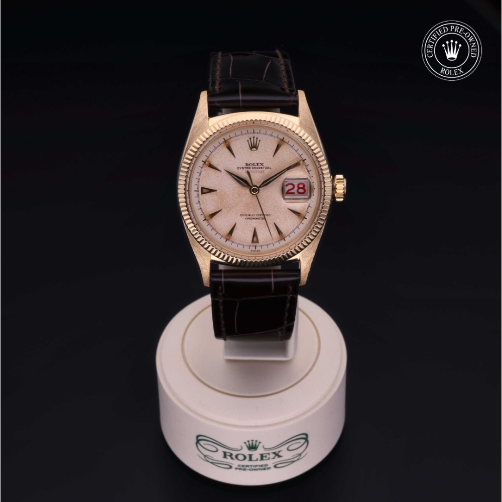 Rolex Certified Pre-Owned  38 in ORO 18CT G, 6305/8 | Verga 1947
