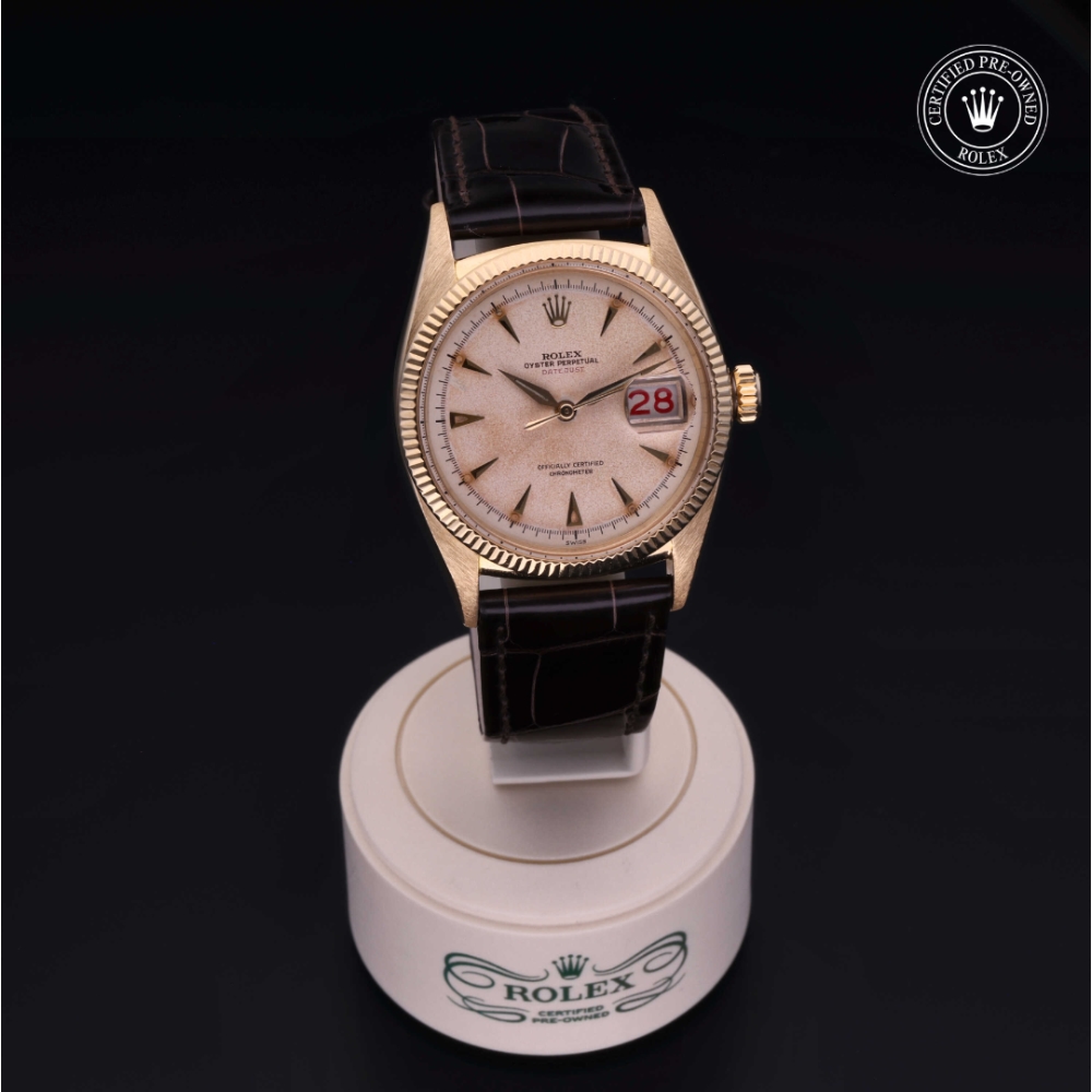 Rolex Certified Pre-Owned  38 in ORO 18CT G, 6305/8 | Verga 1947