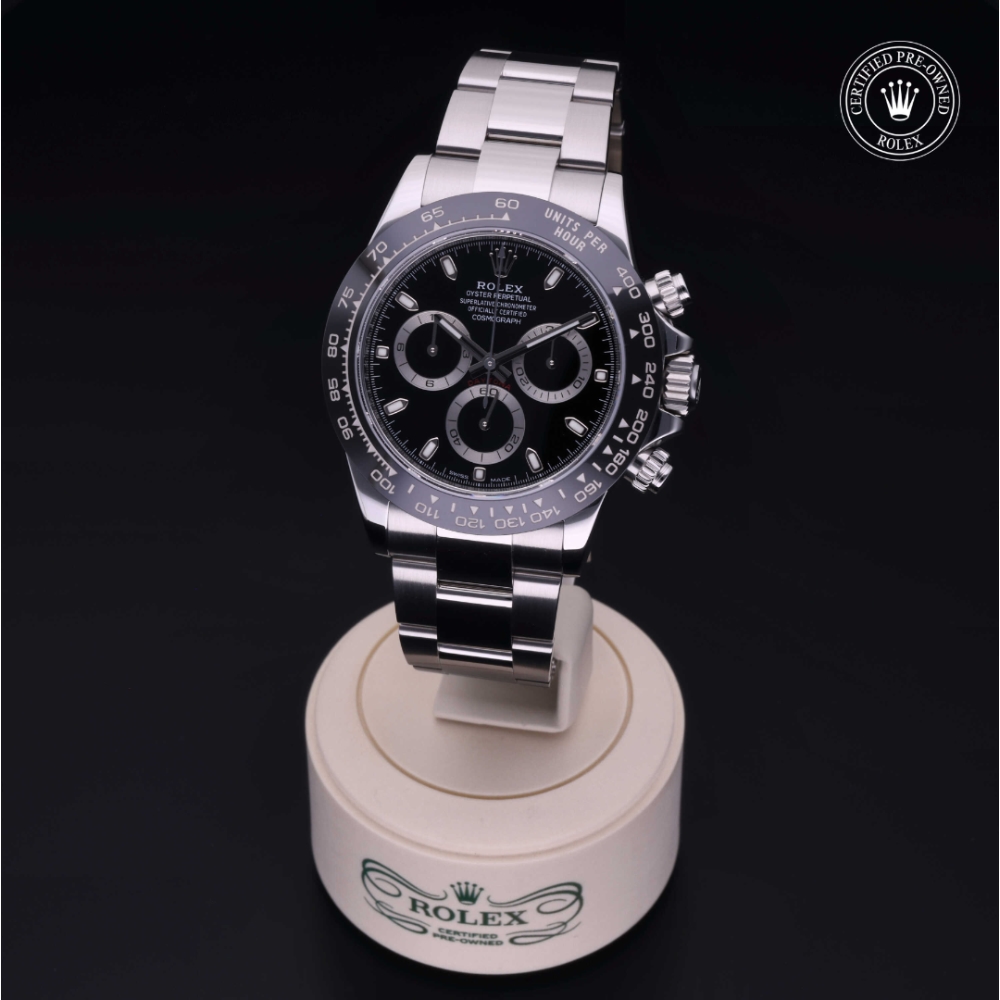 Rolex Certified Pre-Owned Oyster Perpetual 40 in Steel, 116500LN | Verga 1947