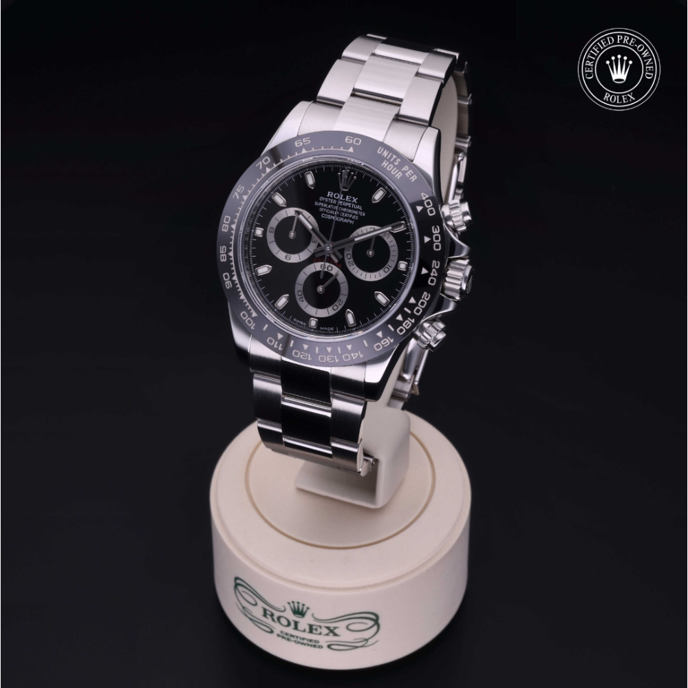 Rolex Certified Pre-Owned Oyster Perpetual 40 in Steel, 116500LN | Verga 1947