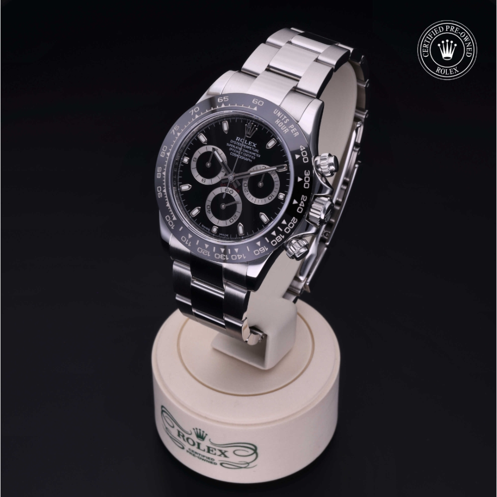 Rolex Certified Pre-Owned Oyster Perpetual 40 in Steel, 116500LN | Verga 1947