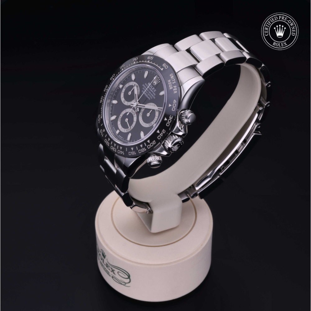 Rolex Certified Pre-Owned Oyster Perpetual 40 in Steel, 116500LN | Verga 1947