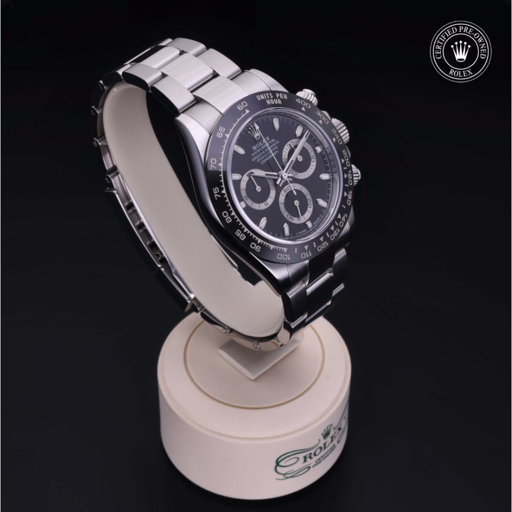Rolex Certified Pre-Owned Oyster Perpetual 40 in Steel, 116500LN | Verga 1947
