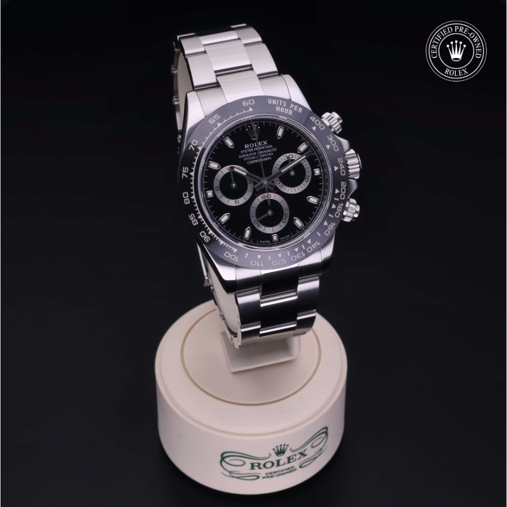 Rolex Certified Pre-Owned Oyster Perpetual 40 in Steel, 116500LN | Verga 1947