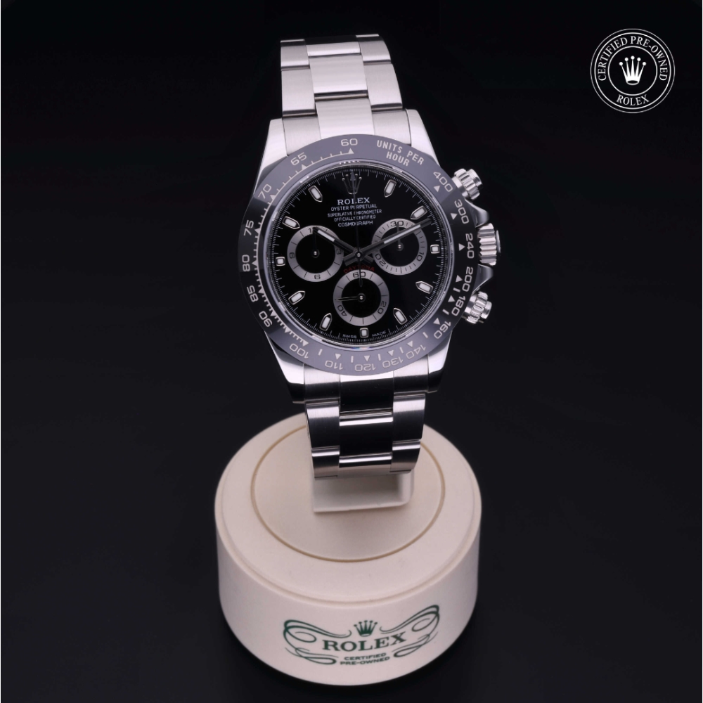 Rolex Certified Pre-Owned Oyster Perpetual 40 in Steel, 116500LN | Verga 1947