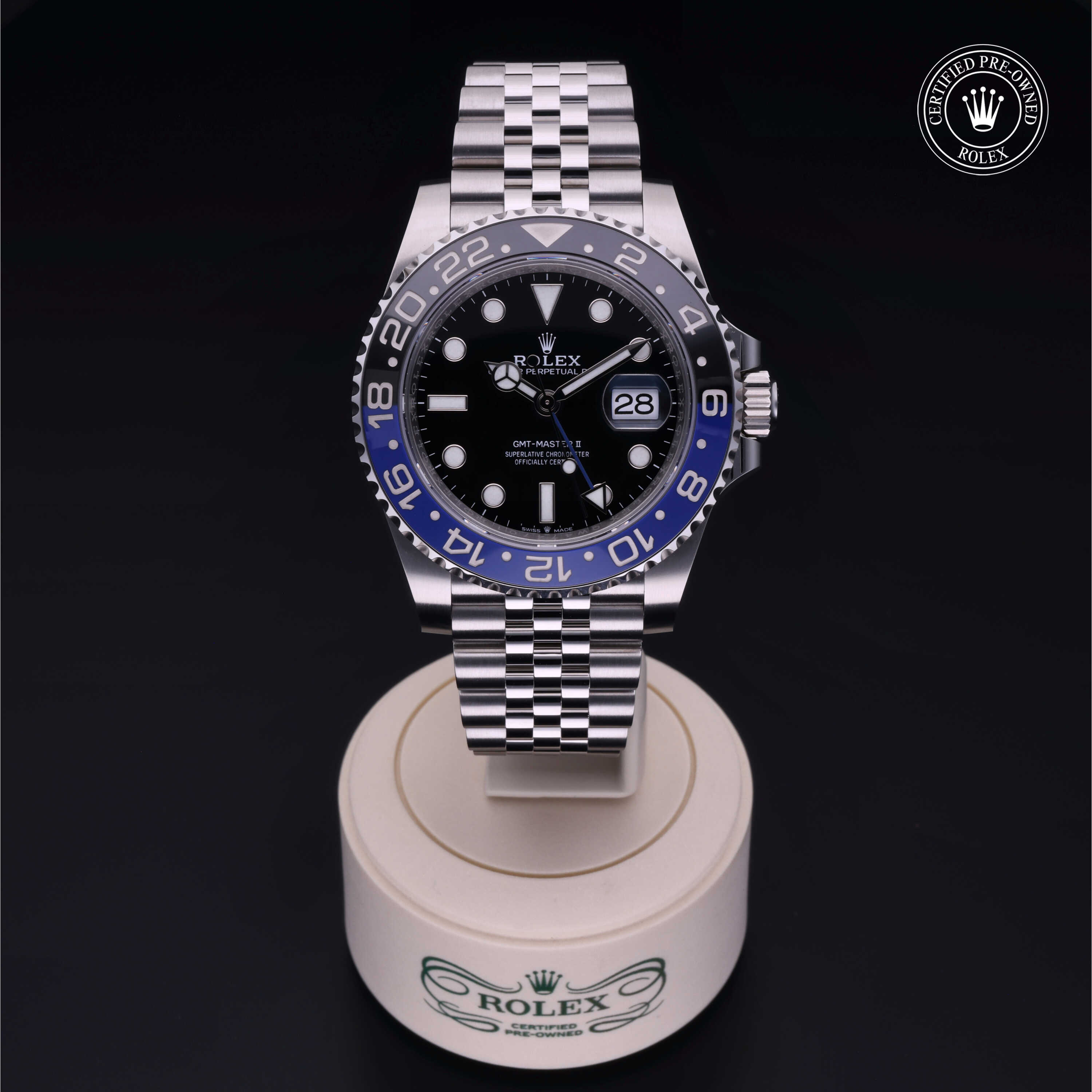 Rolex Certified Pre-Owned Oyster Perpetual 40 in Steel, 126710BLNR | Verga 1947