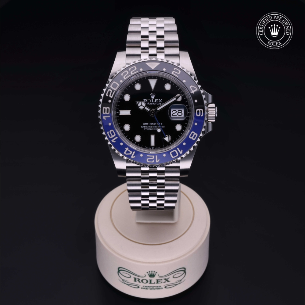 Rolex Certified Pre-Owned Oyster Perpetual 40 in Steel, 126710BLNR | Verga 1947