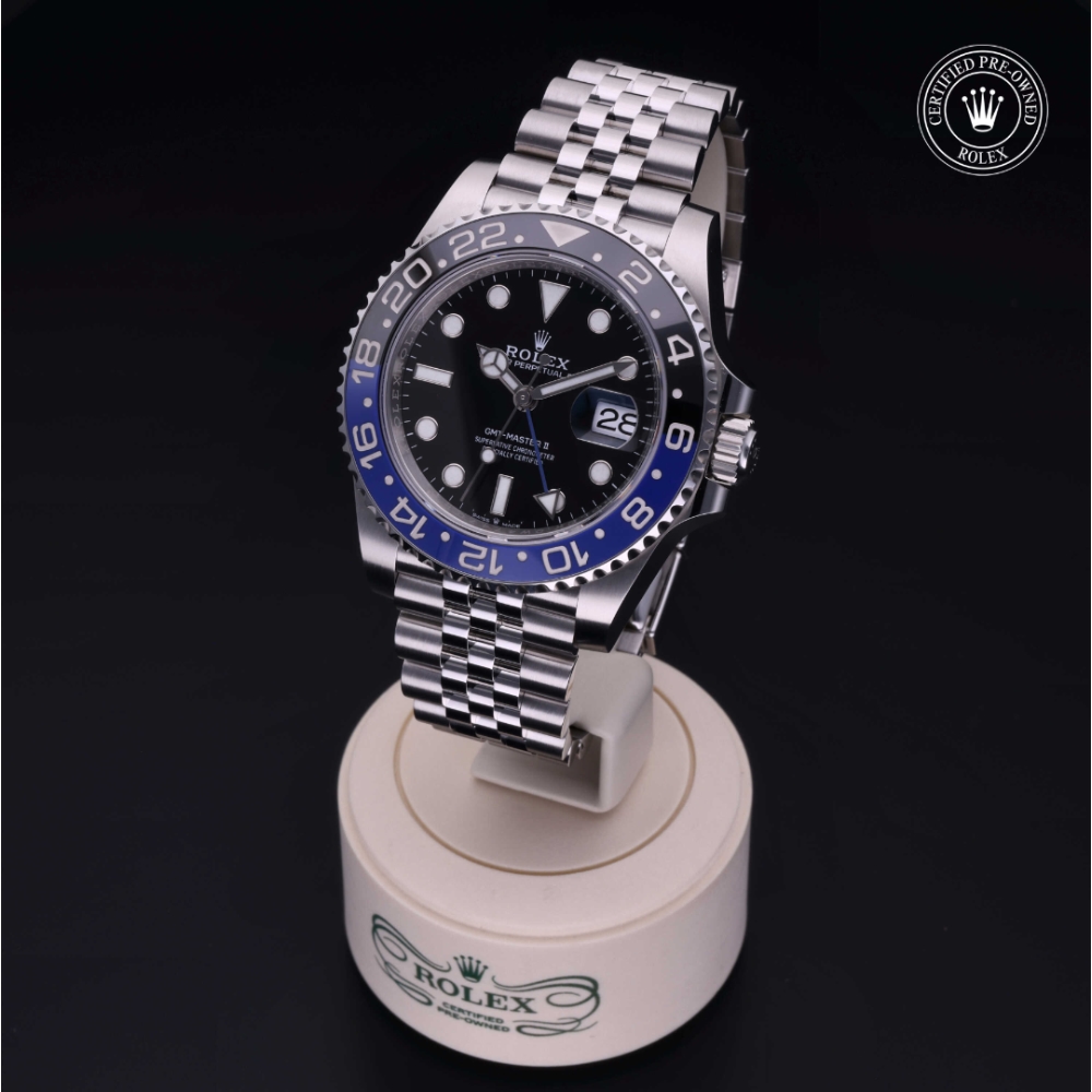 Rolex Certified Pre-Owned Oyster Perpetual 40 in Steel, 126710BLNR | Verga 1947