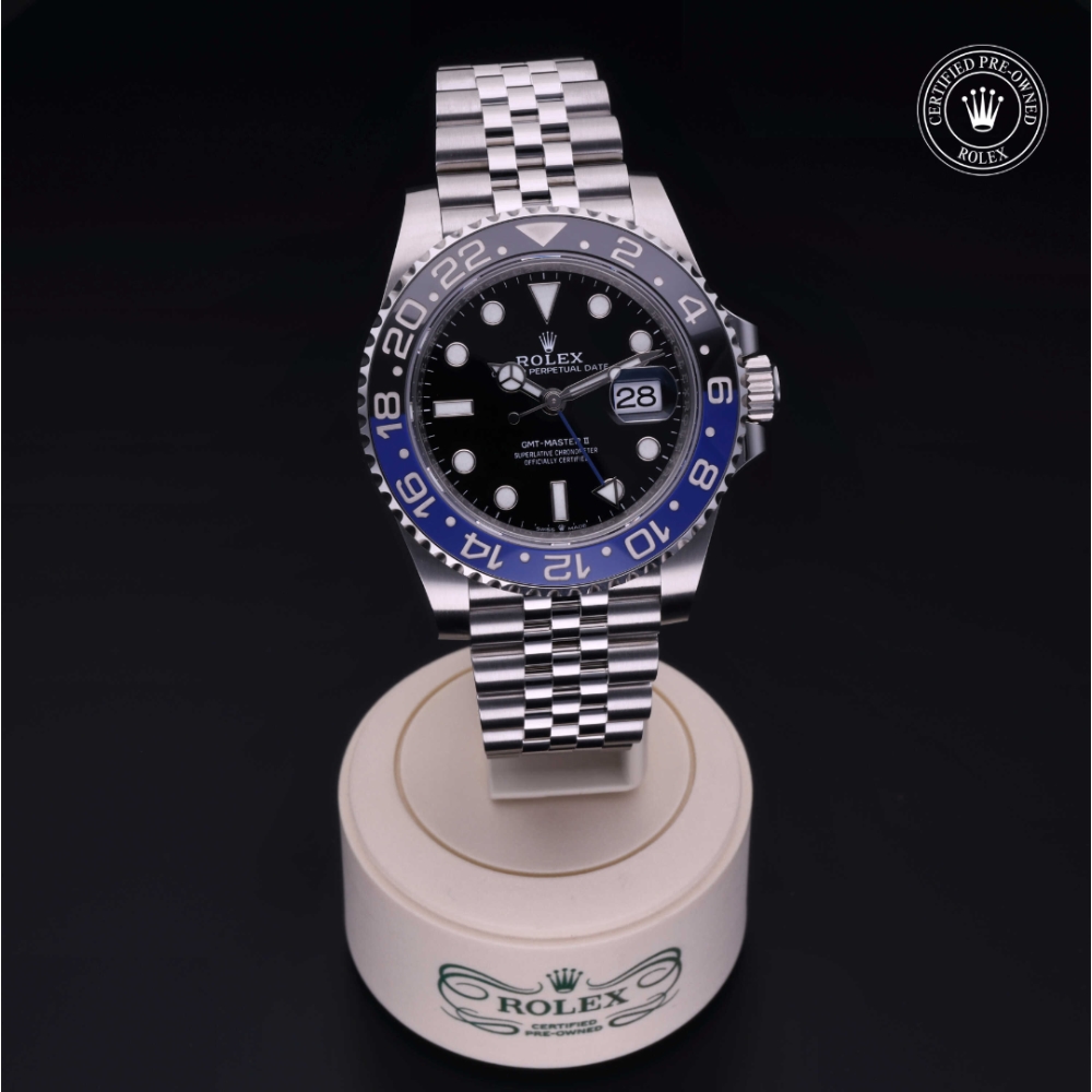 Rolex Certified Pre-Owned Oyster Perpetual 40 in Steel, 126710BLNR | Verga 1947