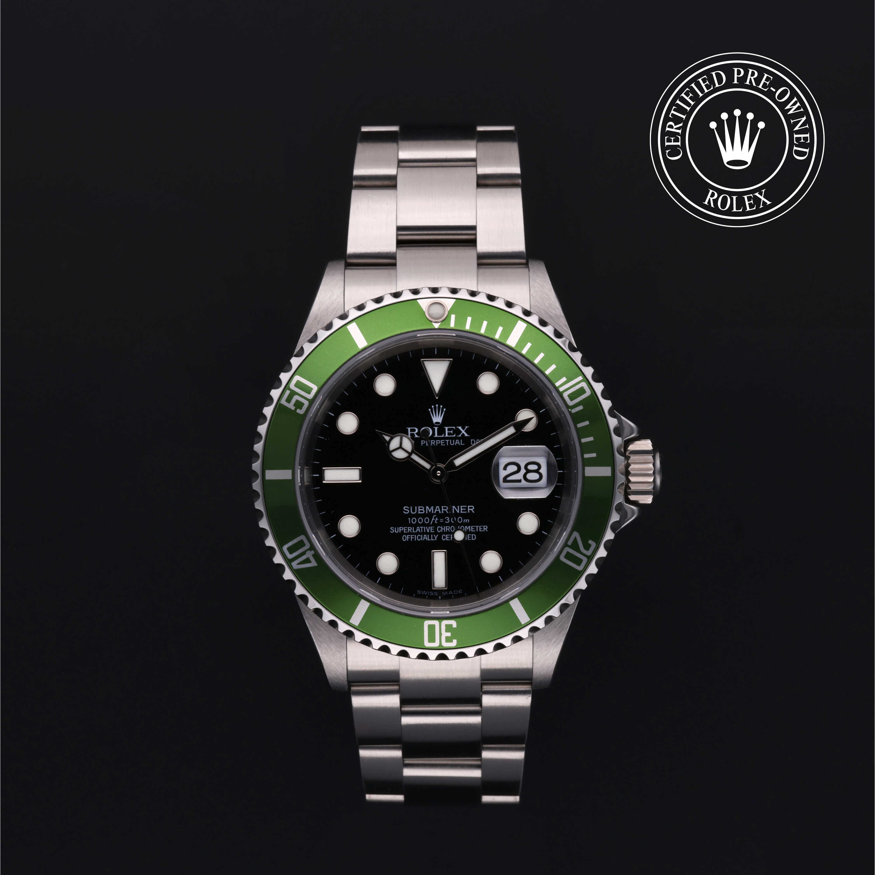 Rolex Certified Pre-Owned  40 in Steel, 16610LV | Verga 1947