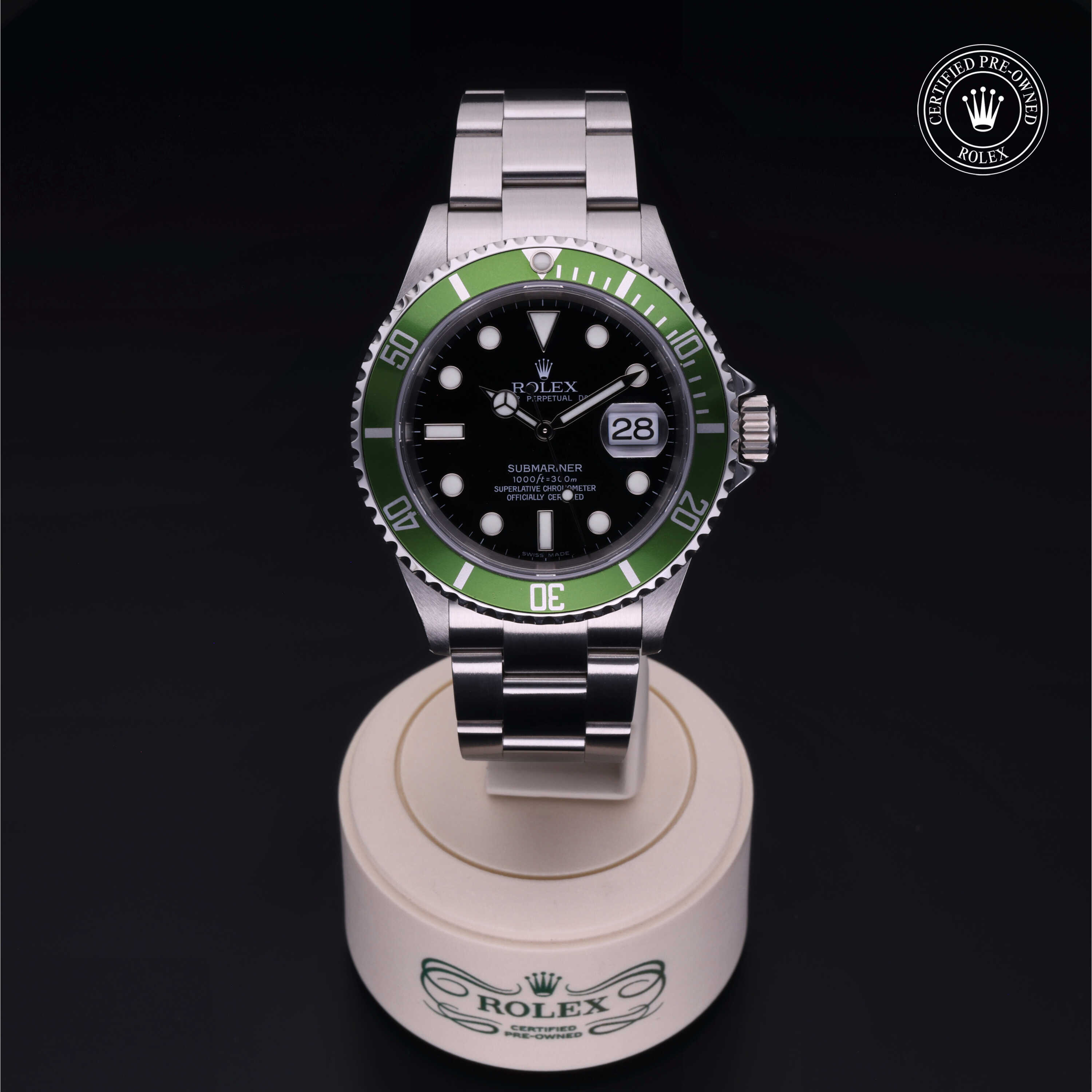 Rolex Certified Pre-Owned  40 in Steel, 16610LV | Verga 1947