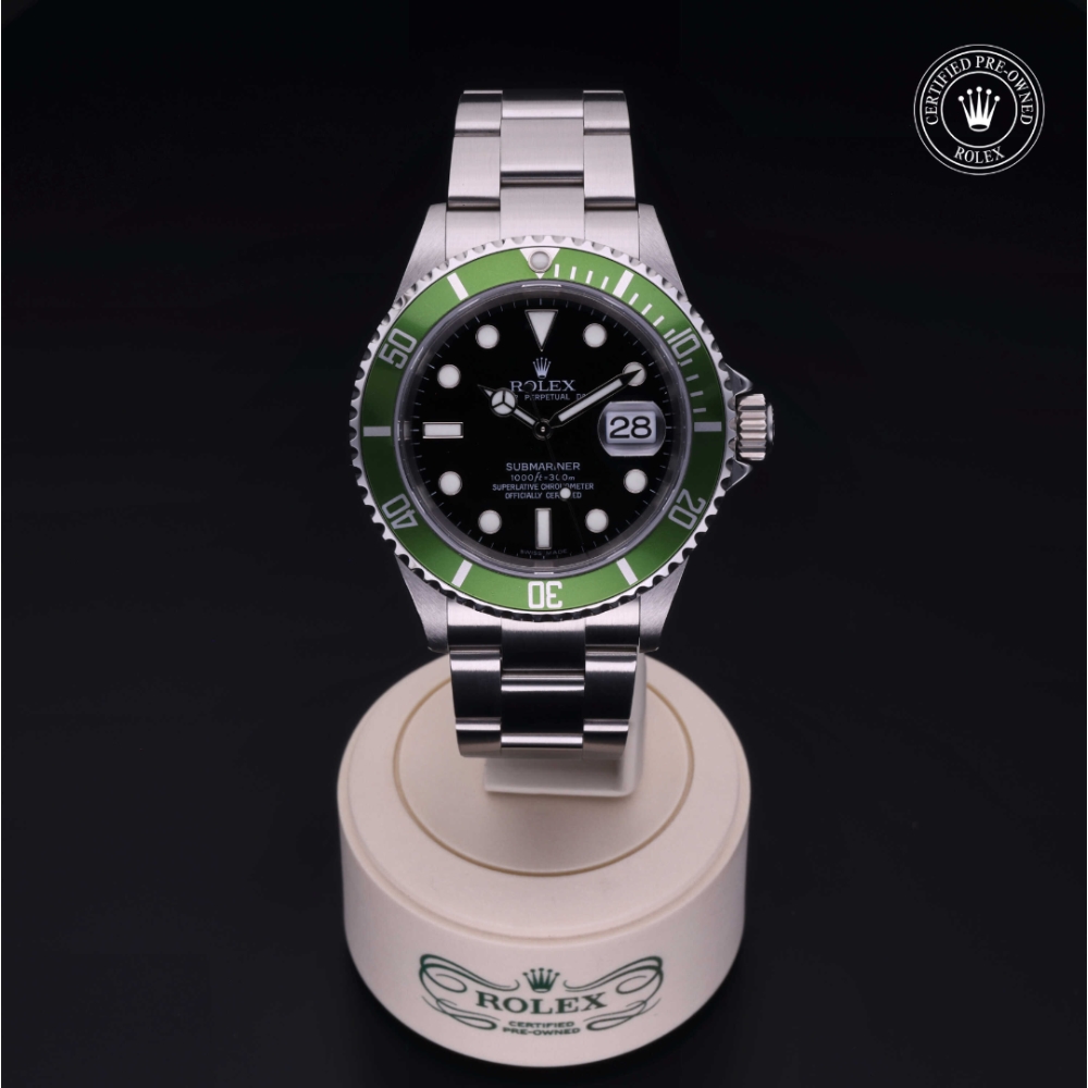 Rolex Certified Pre-Owned  40 in Steel, 16610LV | Verga 1947