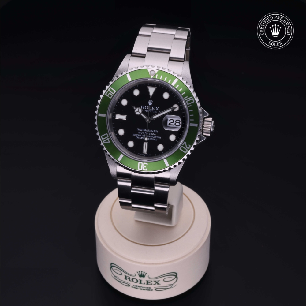 Rolex Certified Pre-Owned  40 in Steel, 16610LV | Verga 1947