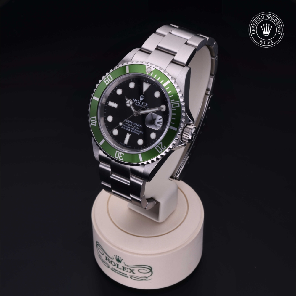 Rolex Certified Pre-Owned  40 in Steel, 16610LV | Verga 1947