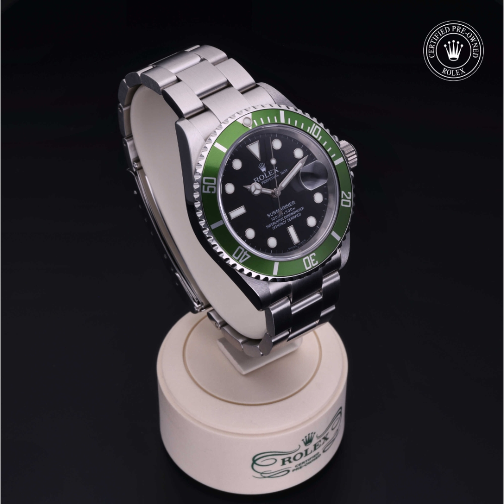 Rolex Certified Pre-Owned  40 in Steel, 16610LV | Verga 1947
