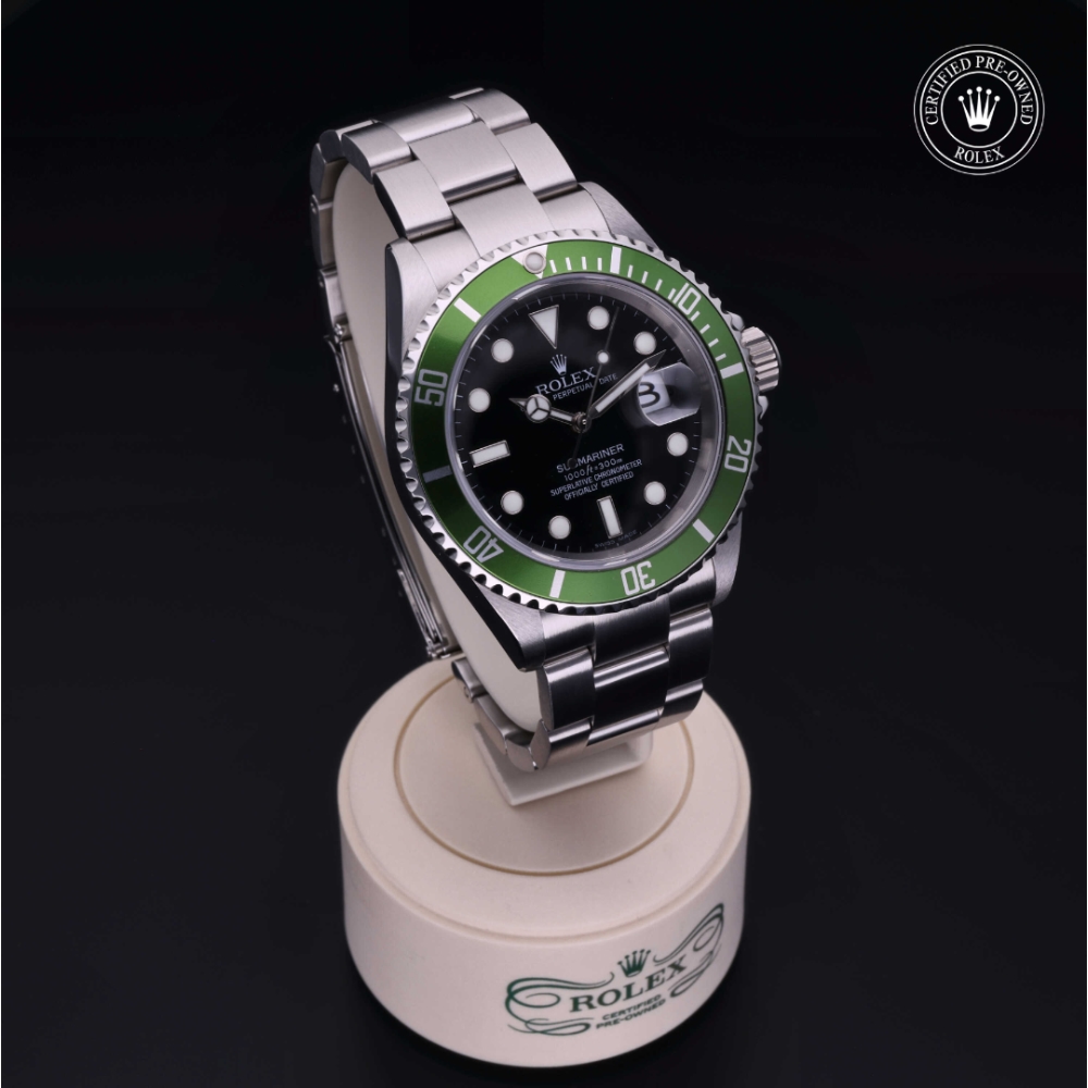 Rolex Certified Pre-Owned  40 in Steel, 16610LV | Verga 1947