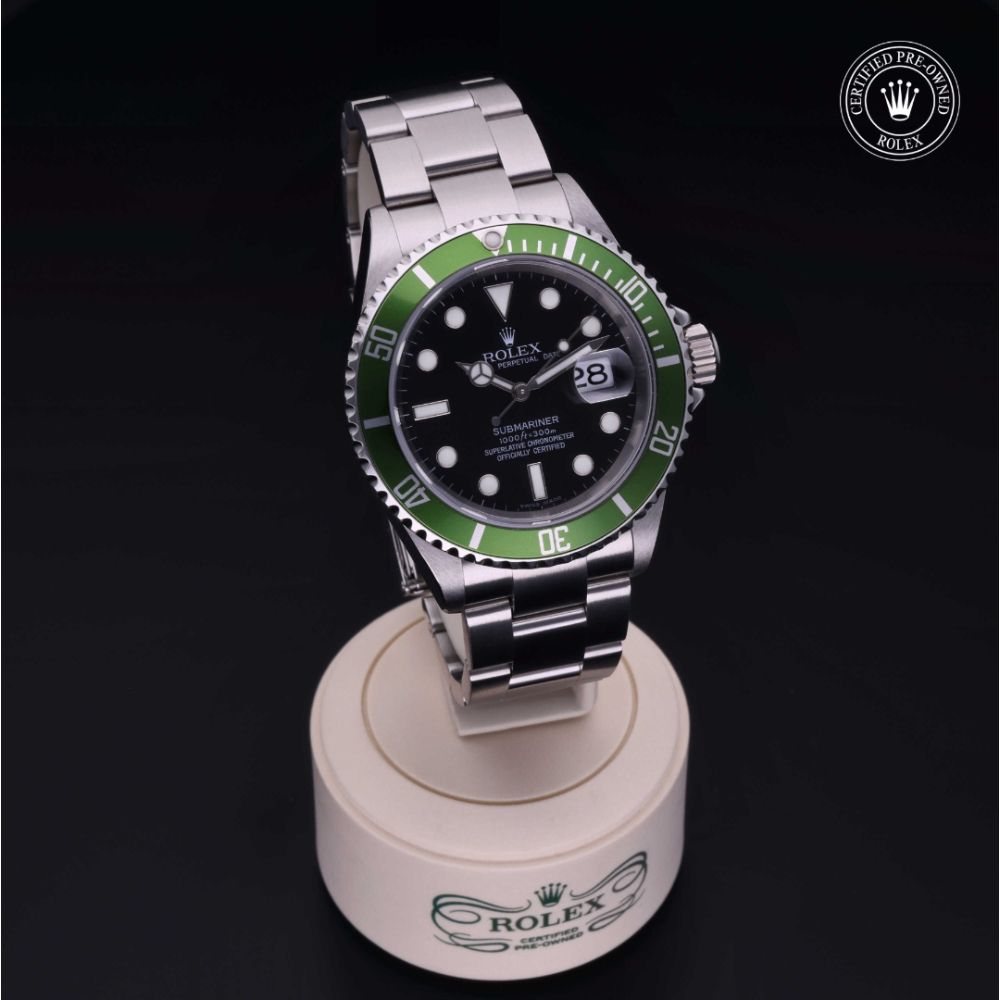 Rolex Certified Pre-Owned  40 in Steel, 16610LV | Verga 1947
