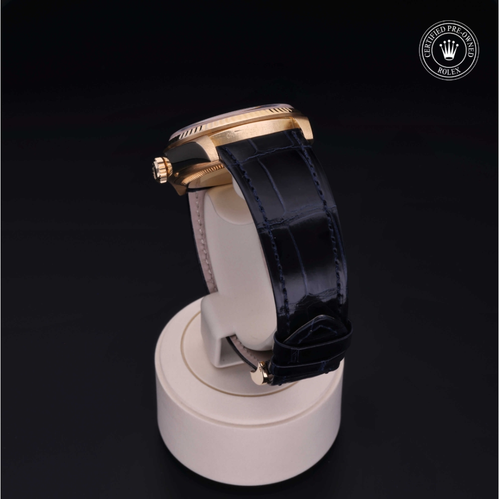 Rolex Certified Pre-Owned Oyster Perpetual 36 in Gold 18 Carat Yellow, 18038 | Verga 1947