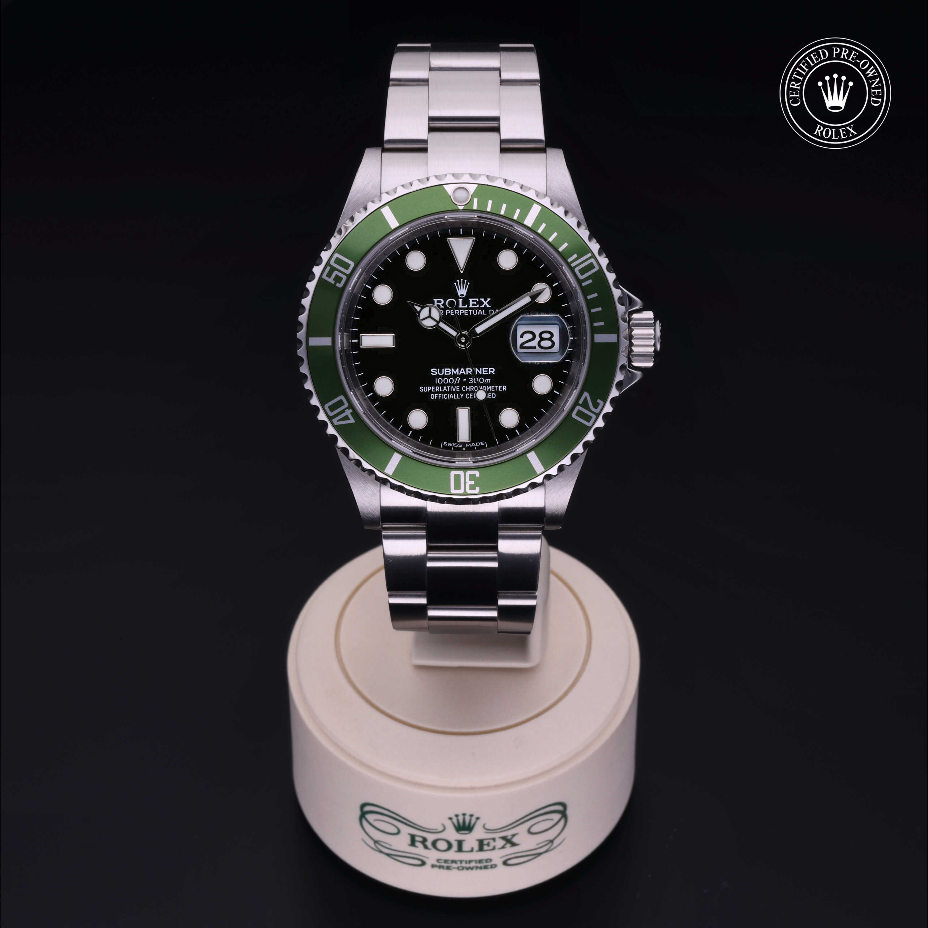 Rolex Certified Pre-Owned Oyster Perpetual 40 in Acciaio, 16610LV | Verga 1947