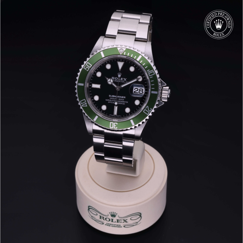 Rolex Certified Pre-Owned Oyster Perpetual 40 in Acciaio, 16610LV | Verga 1947