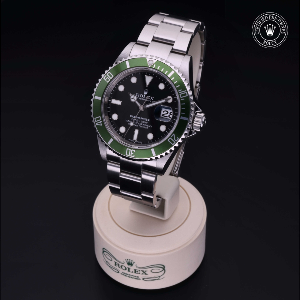 Rolex Certified Pre-Owned Oyster Perpetual 40 in Acciaio, 16610LV | Verga 1947