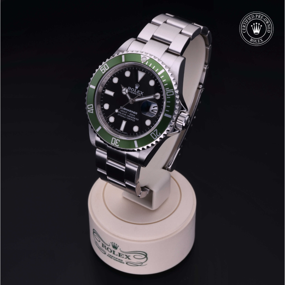 Rolex Certified Pre-Owned Oyster Perpetual 40 in Acciaio, 16610LV | Verga 1947